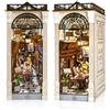 Rolife Book Nook Kit Miniature da Costruire DIY Booknook Arcade Dating 3d Puzzle Legno con Luci Decorazione Libreria Casa Modellismo da Costruire Adulti Diorama Modellismo