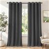 Ystyle Tende Oscuranti per Interni 2 Pezzi, 140x180 CM, Grigio Scuro