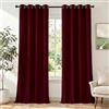 Ystyle Tende Oscuranti per Interni 2 Pezzi, 140x180 CM, Borgogna