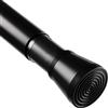 Rod&Trikin Bastone Per Tenda Da Doccia Senza Trapano Estensibile Per Finestre Doccia Armadio Nero 183-250CM