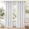 Ystyle Tende Oscuranti per Interni 2 Pezzi, 140x180 CM, Bianco