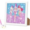 AUAUY Diamond Painting Kit, 5D Painting Kit con Cornice in Legno, Idol