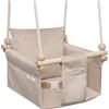 MAMOI® Altalena neonato per bambini, Altalene di legno da interno, Dondolo a porta da casa, Altalena design scandinavo a partire da 1 anno 2/3 anni, Baby swing