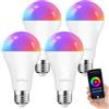 ANTELA Lampadine LED Alexa Inteligente WiFi E27 12W 1350LM Lampadina Smart