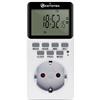 KETOTEK Presa Temporizzata Timer Digitale Programmabile Spina Timer Elettronico Display LCD 20 Gruppi on/off 16A 3600W Temporizzatore Presa Elettrica 24 ore 7 Giorni Risparmio di energia AC220V