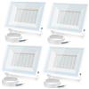 Aigostar Faretto LED da Esterno 50W,4300LM,Faretti LED Esterno luce bianca 6500K,Luce di Sicurezza Impermeabile IP65,Per Giardino,Cortile,Garage,Corridoio 6PC