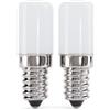 greate 2x Lampadina per Frigorifero LED E14 2W - Lampadine LED per Macchina da Cucire, Cappa, Lampada di Sale, Cristallo di Sale - Lampadina E14 LED Mini con 135 Lumen, 6000K & 25.000h di Durata