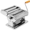 Monzana Macchina per Pasta a 2 Rulli 9 spessori Sfogliatrice Manovella Spaghetti Tagliatelle Lasagne