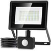 Aigostar Faretto Led da Esterno con Sensore di Movimento,30W 2510LM Faro LED Esterno,Bianco Freddo 6500K,IP65 Impermeabile Faretti LED per Giardino, Cortile,Patio,Garage