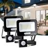 Aigostar- 20W Faretto Led da Esterno con Sensore di Movimento, Faro LED Esterno, 1650LM, Bianco Freddo 6500K, IP65 Impermeabile, Faretti LED per Giardino, Cortile, Patio, Garage, Confezione da 2