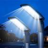 Aigostar 30W Lampione LED, 2550LM Luce stradale a LED 6500K IP65 impermeabile IK08 Per Parcheggio luce per Strada Scuola, parcheggio, campo da basket, cortile, piazza, 2 Unità