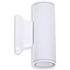 Aigostar Lampada da Parete Esterno Impermeabile IP65, GU10 Alluminio Up Down, Applique Moderna per Muro Portico Corridoio Terrazza, Bianco