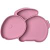 Vicloon Toddler Plates with Suction, Toddler Plates, 100% Food-Grade Silicone Divided Design, Non-Slip, Microwave and Dishwasher Safe