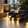 Hellum LED mini luci da fata per interni, lunghezza luce 5,1 m 35 luci da fata a LED per interni, classico bianco caldo, con spina, albero di Natale cavo verde spina 1,5 m, 577563