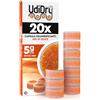 Udivita 20 Capsule Essiccanti per Apparecchi Acustici UdiDry Caps 5g 31mm con Indicatore di Colore - Capsule Anti Umidità con Gel di Silice di Alta Qualità per Asciugatura Dispositivi Acustici