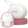 Momcozy M6 Tiralatte Elettrico Indossabile Mani Libere 24mm, 1 Pezzo, Rosso