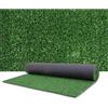 Baroni Home Rotolo di Erba Sintetica 1x20 mt Altezza 7 mm, Verde Naturale, Erba in PE, Fondo Drenante in PP, Alta Densità Fili/m², Resistente e Sicura per Animali, per Giardini, Terrazzi, Piscine