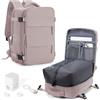 HPLQQ Zaino 40x30x20 per Ryanair Zaino Sottovuoto da Viaggio con Pompa