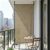 LIFERUN Tenda Verticale HDPE 120×310 cm Marrone, Tenda a Pinza Estensibile, Senza Forare, Privacy, Protezione Solare UV, Antivento, Resistente Alle Intemperie - per Balcone, Giardino, Terrazza