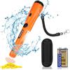 Flintronic Metal Detector, Impermeabile IP66, Batteria 9V, Arancione