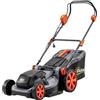 Outsunny Tagliaerba Elettrico 1800W con Funzione Mulching 40cm GrigioChiaro