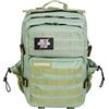 ELITRAINX Elitex Training Elitrainx Zaino tattico idrorepellente da 25 l, per sport, cabina aereo, palestra, scomparto per computer, tessuto Oxford 1000D, Kiwi, 25 Litros