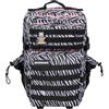 ELITRAINX, Zaino tattico idrorepellente da 45 l, per sport, cabina aereo, palestra, scomparto per computer, tessuto Oxford 1000D, Zebra, 45 Litros