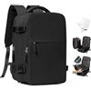 HPLQQ Zaino 40x30x20 per Ryanair Zaino Sottovuoto da Viaggio con Pompa