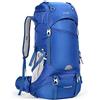 HOMIEE Zaino da Trekking 50L, Zaini da Escursionismo, Zainetto Leggero Zaino Viaggi di Campeggio Montagna con parapioggia, Zaino per Alpinismo Impermeabile, Daypack da Arrampicata