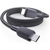 Anker Cavo USB C da 240 W, cavo di ricarica in nylon tipo C doppia treccia per iPhone 16, MacBook Pro 2020, iPad Pro 2020, iPad Air 4, Samsung Galaxy S23+/S23 Ultra, Pixel e altri (0,9m)