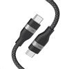Anker Cavo USB-C di Ricarica Veloce 240W, Design Intrecciato e Riciclato, per iPhone 16/16 pro/16 Plus/16 pro Max, MacBook pro, iPad pro, iPad Air 4, Galaxy S23 e Altro Ancora(0,9m, Nero)