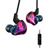 Yinyoo KZ ZST auricolari cuffie con Cancellazione Attiva del Rumore, Dual Driver In Ear Auricolari con microfono Per iPhone, Samsung, Huawei, Android con spina da 3,5 mm
