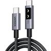 UGREEN Uno Cavo USB C 100W Nylon Intrecciato Ricarica Rapida (1M)