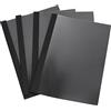 RAYSON Copertine per Rilegatrice Termica Multi Misura, 15-100 Fogli, 2/3/4/6/12 mm, A4, Nero, Pezzi 25