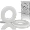 PD® Rondelle plastica M20 (DIN 125 A/ISO 7089) | Rondelle in Nylon PA | Dischi in plastica poliammide con diametro esterno ridotto | 10 pezzi