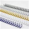 RAYSON Spirali Metalliche per Rilegatura, 9,5 mm, 50 Fogli, 34 Anelli, A4, Multicolore, Confezione da 100