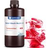 ANYCUBIC Resina Lavabile in Acqua 2.0, Resina Stampante 3D, Rosso Clear 1kg