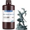 ANYCUBIC Resina Lavabile in Acqua 2.0, Alta Resilienza, Anti-Ingiallimento, Basso Odore per Tutte le Stampante 3D LCD Resina, HD-Grigio 1000g