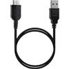 Tolesum Cavo di Ricarica USB per Game Boy Micro (GBM), Cavo Sostitutivo da 1,2m, Cavo di Alimentazione e Dati USB Compatibile con Console Nintendo Gameboy Micro, Nero