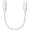 RAVIAD Cavo USB C a Lightning 0.3M [Certificato MFi] Cavo iPhone USB Tipo C