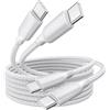 RAVIAD Cavo USB C USB C 100W [2Pezzi 1M] Cavo USB Type-C PD3.0 5A Ricarica