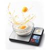 Tolesum Bilancia da Cucina Digitale con Doppia Piattaforma (10kg/1g e 500g/0.01g), Bilancia per Alimenti Ricaricabile USB/Batterie, 14 Unità, Funzione PCS e Auto-Off per Caffè, Pasticceria e Casa