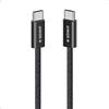Anker Cavo da USB-C a USB-C, 240W Ricarica Rapida, Cavo Intrecciato Resistente alla Sporcizia, Connettore Sottile, per iPhone 16/15/16 pro/16 pro Max/16 Plus, MacBook, iPad, Galaxy S24 (1m, Nero)