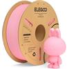 ELEGOO - Filamento PLA+ da 1,75 mm, 1 kg, filamento per stampante 3D, precisione dimensionale: +/- 0,02 mm, bobina di cartone, adatto alla maggior parte delle stampanti 3D FDM, rosa