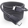Anker Cavo USB C da 240 W, Cavo di Ricarica in Nylon Tipo C Doppia Treccia per iPhone 16/15 pro, MacBook Pro 2024, iPad Pro 2024, iPad Air 4, Samsung Galaxy S23+/S23 Ultra, Pixel e altri (3m)