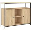 vidaXL Dressoir Sonoma Eiken 100x35x80 cm Bewerkt Hout