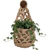 Generico Appendini Per Piante In Macramè - Portavasi Ssalvaspazio | Appendiabiti Boho In Tessuto Per Fioriera, Camera Da, Soggiorno, Cucina, Porta, Ufficio, Appartamento