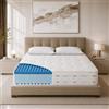 Dorméa Materassi - Materasso Singolo 80x190 cm in Memory Foam e Waterfoam - Alto 22 cm, Ortopedico, Ergonomico, Traspirante e Anallergico - CUSCINO MEMORY OMAGGIO, GARANZIA 10 ANNI, 100% MADE IN ITALY