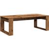 vidaXL Tavolino da Salotto Legno Antico 102x50x35 cm in Truciolato