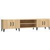 vidaXL Mobile TV Rovere Sonoma 180x31,5x40 cm Legno ingegnerizzato